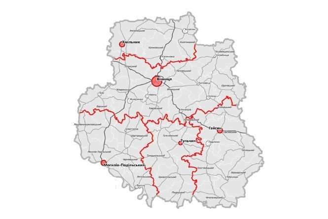 Новини Вінниці - фото з Кабмін по-новому поділив Вінницьку область. Скільки буде районів? Кабмін по-новому поділив Вінницьку область. Скільки буде районів?, фото №1 на сайті 20minut.ua