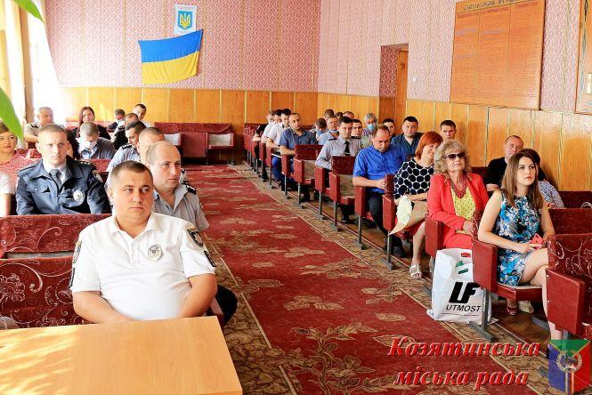 Новини Козятина - фото з У Козятині дільничних інспекторів привітали з професійним святом