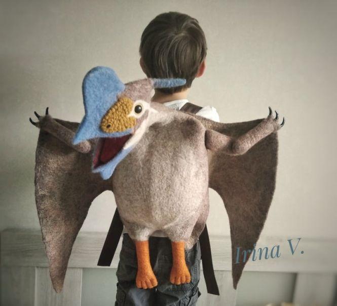 "Динозаври і котики, яких можна носити на плечах": тернополянка створює дива із вовни, фото №2 на сайті 20minut.ua