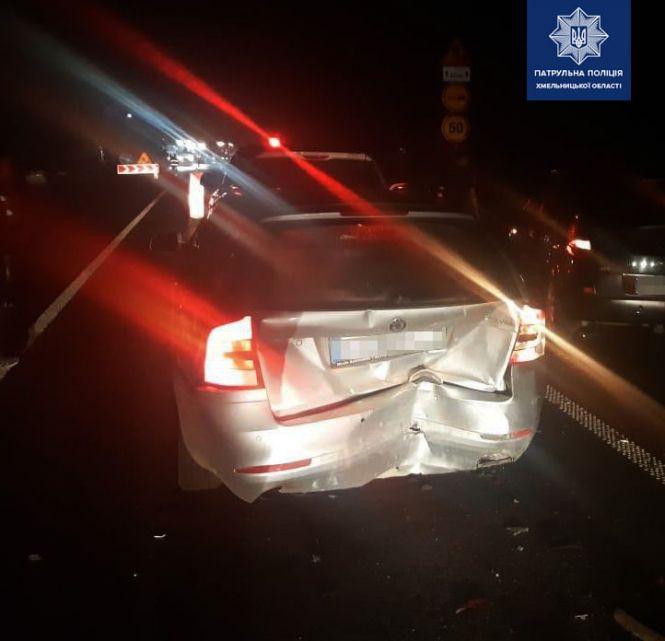 Новини Хмельницького - фото з На Хмельниччині нетверезий водій потрощив одразу три автомобілі (ФОТО) На Хмельниччині нетверезий водій потрощив одразу три автомобілі (ФОТО), фото №2 на сайті vsim.ua