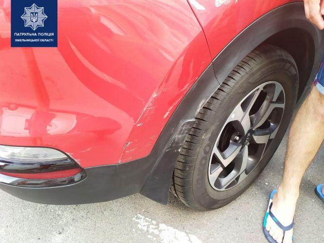 Поліція шукає очевидців ДТП на Грушевського. Хмельничан просять допомогти, фото №1 на сайті vsim.ua