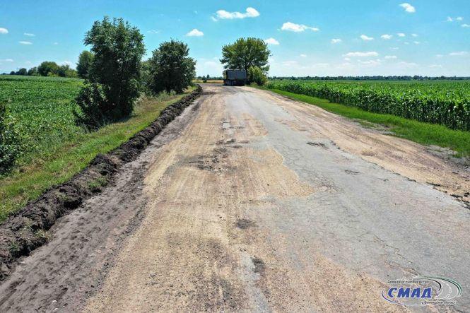 «Велике будівництво»: взялися за дороги  Білопілля-Вівсяники та Самгородок -Вівсяники, фото №1 на сайті 20minut.ua