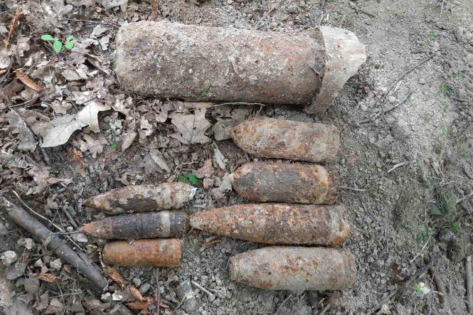Новини Хмельницького - фото з На Хмельниччині у лісі відкопали цілий арсенал боєприпасів (ФОТО, ВІДЕО) На Хмельниччині у лісі відкопали цілий арсенал боєприпасів (ФОТО, ВІДЕО), фото №3 на сайті vsim.ua