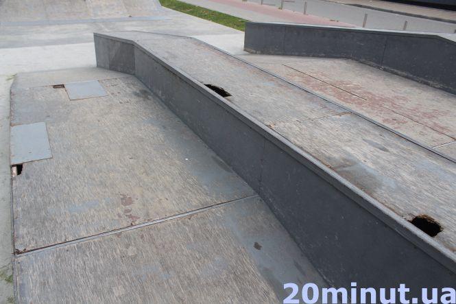 В якому стані тернопільські екстрим-майданчики. Коли їх відремонтують та оновлять?, фото №3 на сайті 20minut.ua