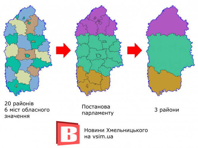 Новини Хмельницького - фото з Нові райони Хмельниччини: п’ять фактів та карта Нові райони Хмельниччини: п’ять фактів та карта, фото №1 на сайті vsim.ua