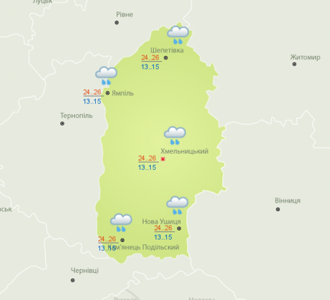 Спека і трохи дощу. Синоптики розповіли про погоду на 19 липня, фото №1 на сайті vsim.ua