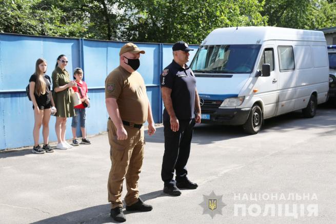 Чергова ротація: до Вінниці із зони ООС повернувся зведений загін поліцейських, фото №1 на сайті 20minut.ua