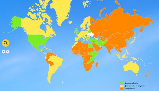 Новини Вінниці - фото з 39 країн вже відкрили кордони для українських туристів. Список держав Список 39 країн, які вже відкрили кордони для українських туристів - фото 416770