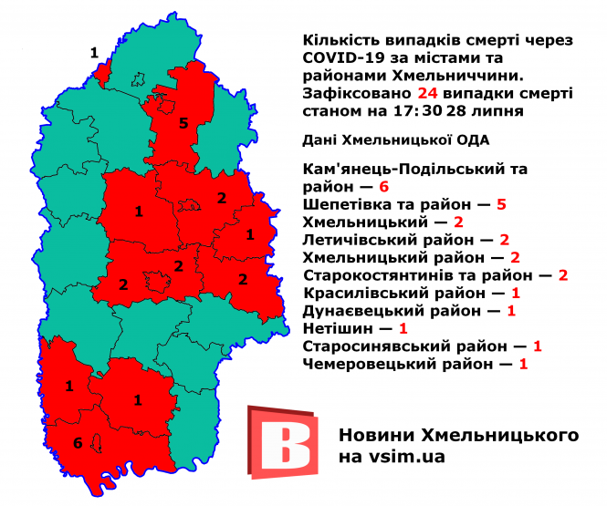 Новини Хмельницького - фото з COVID-19 на Хмельниччині: яка ситуація у районах (КАРТА) COVID-19 на Хмельниччині: яка ситуація у районах (КАРТА), фото №3 на сайті vsim.ua