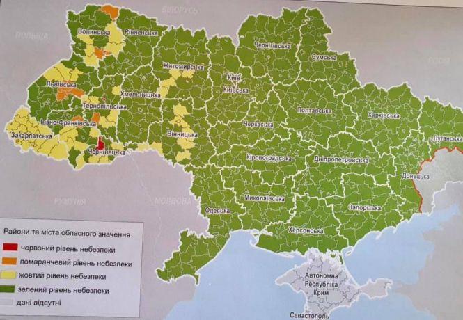Новини Вінниці - фото з Україну поділили на карантинні зони. Вінниччина — у жовтій зоні, але не вся