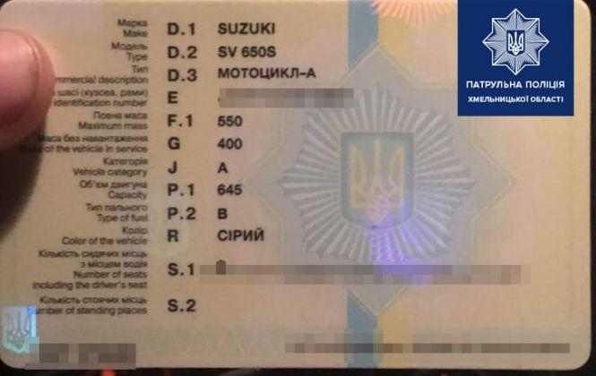 Новини Хмельницького - фото з На Толстого зупинили п'яного мотоцикліста з «липовими» документами На Толстого зупинили п'яного мотоцикліста з «липовими» документами, фото №1 на сайті vsim.ua