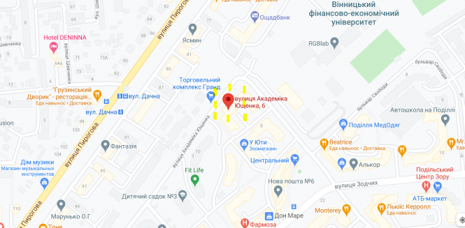 Новини Вінниці - фото з У Вінниці перекриють дві вулиці — Грушевського та академіка Ющенка У Вінниці перекриють дві вулиці — Грушевського та академіка Ющенка, фото №2 на сайті 20minut.ua