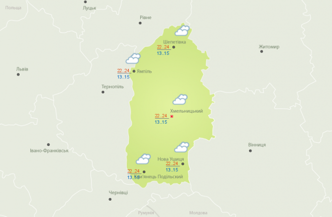Новини Хмельницького - фото з Осінь прийде до України з дощами та похолоданням: прогноз на тиждень Осінь прийде до України з дощами та похолоданням: прогноз на тиждень, фото №4 на сайті vsim.ua