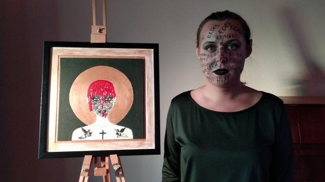 Перформанс і картини Ольги Пустовойт: Я – молода художниця, фото №3 на сайті 20minut.ua