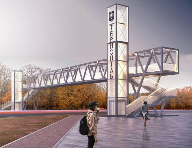 Новини Тернополя - фото з Облаштування нового надземного пішохідного переходу на вул. 15 Квітня триває. Що вже зробили? Облаштування нового надземного пішохідного переходу на вул. 15 Квітня триває. Що вже зробили?, фото №1 на сайті 20minut.ua