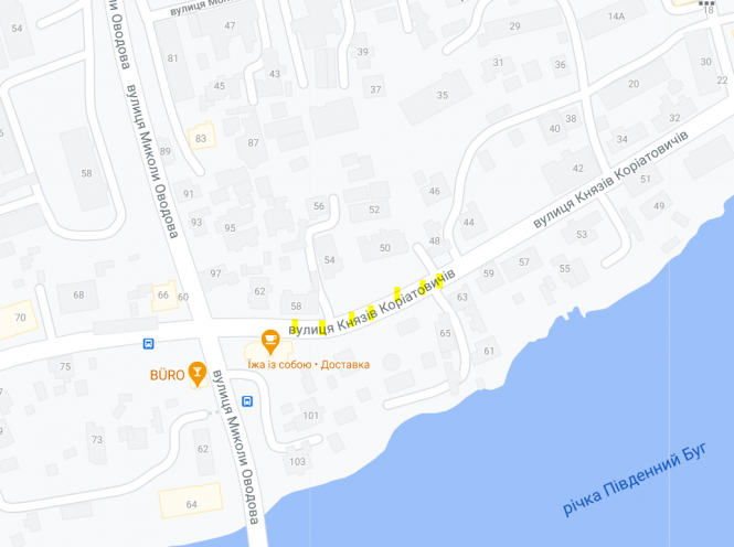 На вихідні перекриють частину вулиці Князів Коріатовичів, фото №1 на сайті 20minut.ua