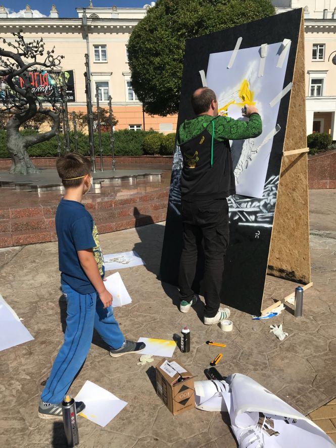 В Виннице провели фестиваль граффити (Фото)