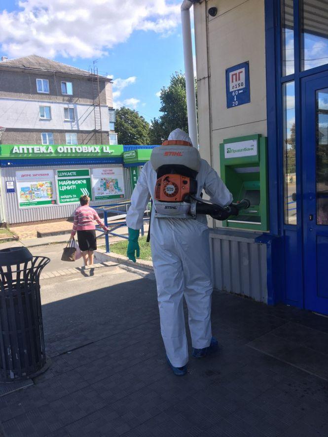 Рятувальники області регулярно здійснюють заходи із  запобігання ймовірному поширенню ковідінфекції, фото №1 на сайті 20minut.ua