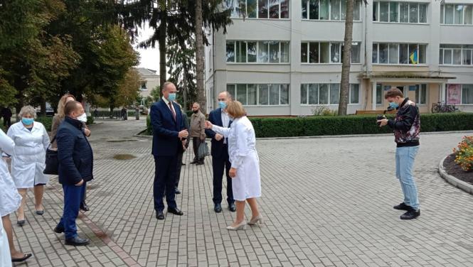 Міністр охорони здоров'я Степанов відвідав Хмельницький і Старокостянтинів, фото №5 на сайті vsim.ua