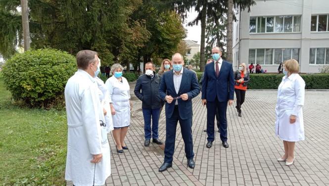 Міністр охорони здоров'я Степанов відвідав Хмельницький і Старокостянтинів, фото №1 на сайті vsim.ua