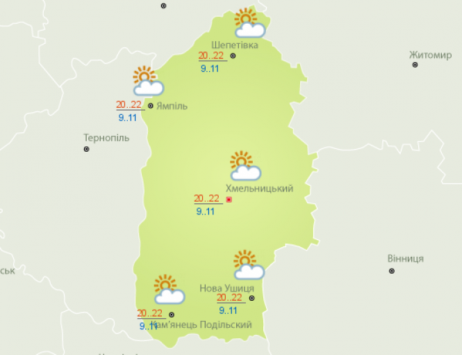 Прийде тепло. Синоптики дали прогноз на вихідні, фото №1 на сайті vsim.ua