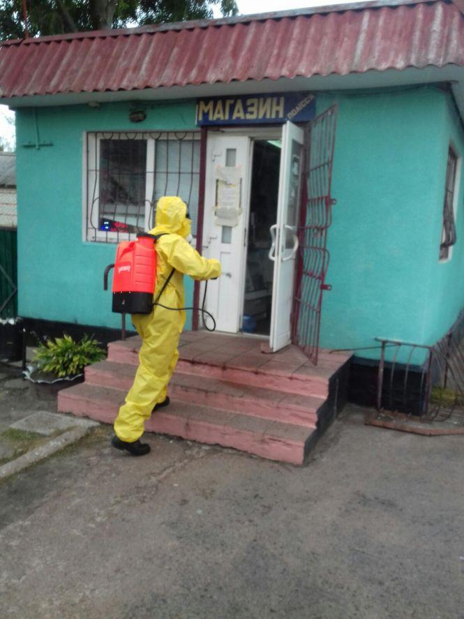 Для запобігання поширенню вірусу Covid-19 рятувальники провели дезінфекцію 27 об’єктів, фото №2 на сайті 20minut.ua