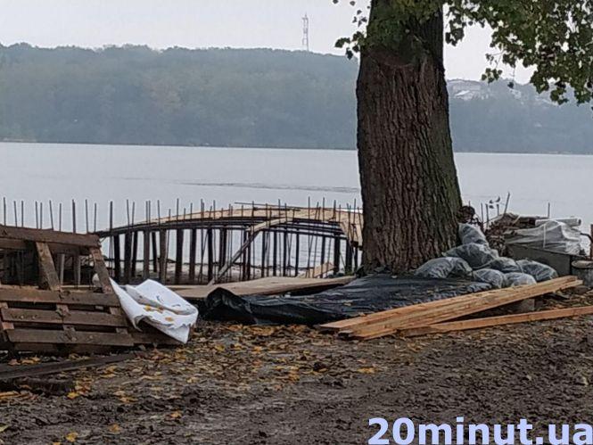 Новини Тернополя - фото з В парку Шевченка будують місток над колектором: які роботи проведуть іще? В парку Шевченка будують місток над колектором: які роботи проведуть іще?, фото №1 на сайті 20minut.ua