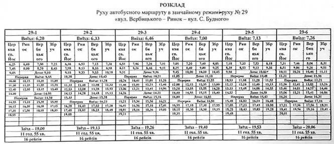 Новини Тернополя - фото з Увага! З 9 жовтня змінено розклад руху деяких автобусних маршрутів Увага! З 9 жовтня змінено розклад руху деяких автобусних маршрутів, фото №3 на сайті 20minut.ua