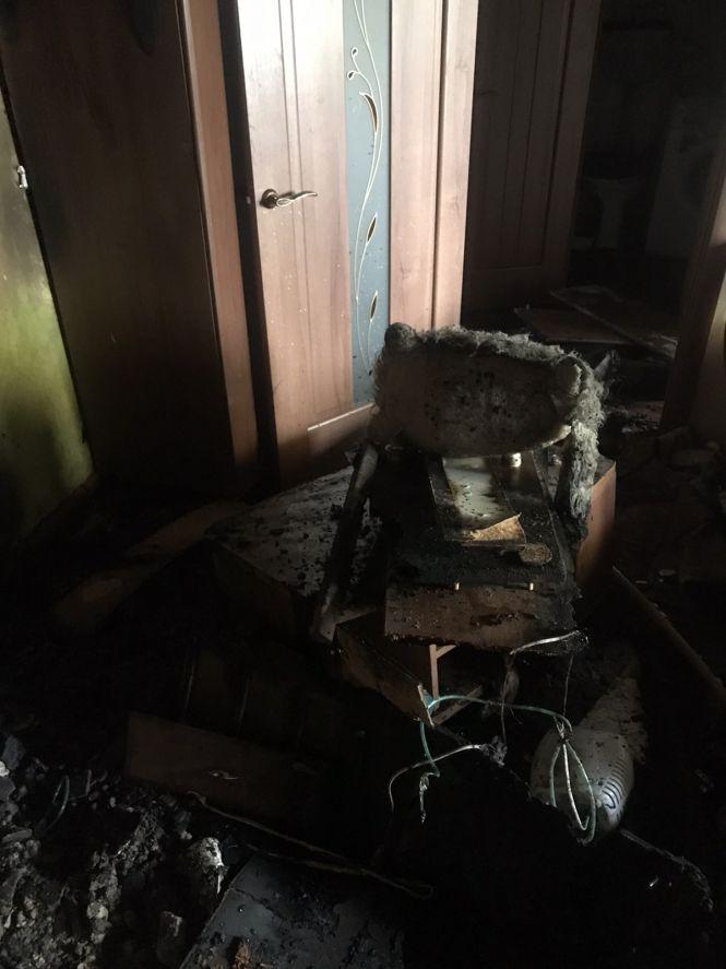 Через замикання лічильника згоріла квартира в багатоповерхівці на Лугинщині, фото №2 на сайті 20minut.ua