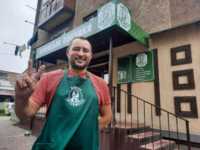 «Анфас Коцюбинського нагадує мені пончик», — переселенець, який відкрив майстерню пончиків, фото №2 на сайті 20minut.ua