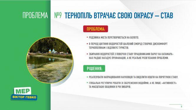 ТОП-10 рішень для Тернополя від Віктора Гевка (політична позиція), фото №9 на сайті 20minut.ua