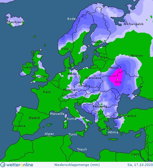 «Завтра в Україну вривається активний циклон Foelke». Прогноз на вихідні, фото №1 на сайті 20minut.ua