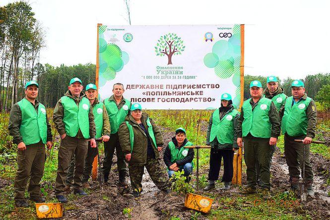 Новини Житомира - фото з Під час акції «1 000 000 дерев за 24 години» на Житомирщині висадили 314 тисяч саджанців Під час акції «1 000 000 дерев за 24 години» на Житомирщині висадили 314 тисяч саджанців, фото №1 на сайті 20minut.ua