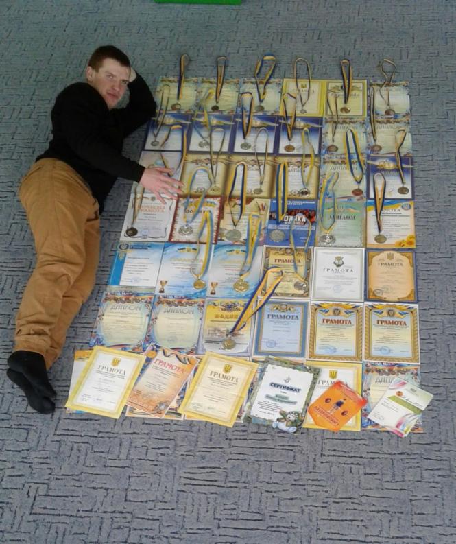 Майже нічого не бачить, але став чемпіоном України та відкрив власну справу, фото №1 на сайті 20minut.ua