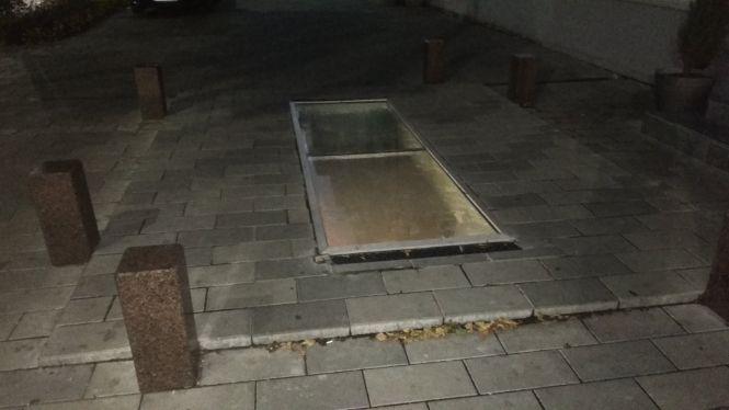 Як у Житомирі паплюжать історичний об’єкт: у проваллі з конденсатом встановили керамічну плитку, фото №1 на сайті 20minut.ua