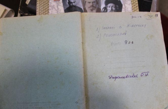 Новини Вінниці - фото з Синій зошит смерті.  Рафаловські зберегли прізвища 200 розстріляних євреїв Синій зошит смерті.  Рафаловські зберегли прізвища 200 розстріляних євреїв, фото №1 на сайті 20minut.ua