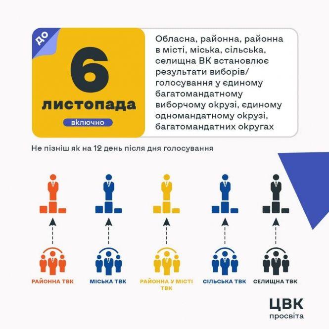 Точні дати, коли будуть відомі результати місцевих виборів в Україні, фото №3 на сайті 20minut.ua