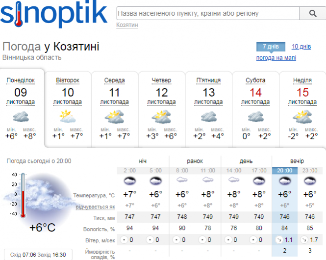 Перші заморозки: коли прогнозують суттєве похолодання, фото №1 на сайті 20minut.ua