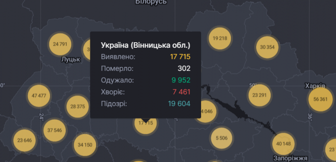 Новини Вінниці - фото з Щодня з COVID-19 до лікарень госпіталізовують понад тисячу людей. Дані на 2 грудня Щодня з COVID-19 до лікарень госпіталізовують понад тисячу людей. Дані на 2 грудня, фото №1 на сайті 20minut.ua