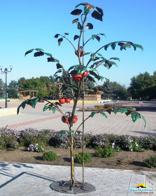 Новини Вінниці - фото з Пам’ятник помідору поставили у селі, яке називають томатною столицею Вінниччини Пам’ятник помідору поставили у селі, яке називають томатною столицею Вінниччини, фото №2 на сайті 20minut.ua