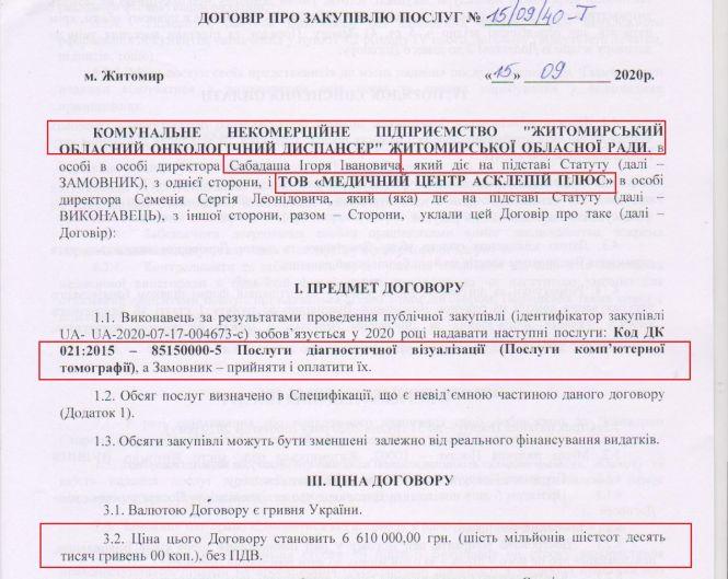 Новини Житомира - фото з Онкодиспансер платитиме мільйони за послуги розташованого на його території томографу Онкодиспансер платитиме мільйони за послуги розташованого на його території томографу, фото №3 на сайті 20minut.ua