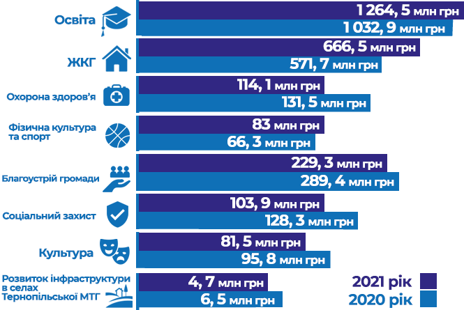 Менше на медицину, більше на ЖКГ: на що планують витратити гроші тернополян у 2021-му. Аналіз бюджету, фото №2 на сайті 20minut.ua