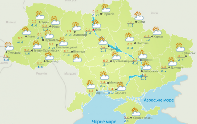 В Україні пануватиме антициклон: про погоду на вихідні, фото №2 на сайті 20minut.ua