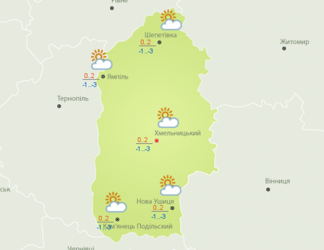 Новини Хмельницького - фото з На зміну вологим фронтам – антициклон. Синоптики дали прогноз на вихідні На зміну вологим фронтам – антициклон. Синоптики дали прогноз на вихідні, фото №2 на сайті vsim.ua