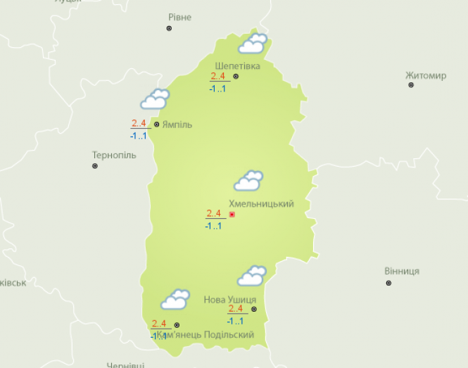 Після весняного тепла - заморозки. Синоптики дали прогноз на січень, фото №2 на сайті vsim.ua