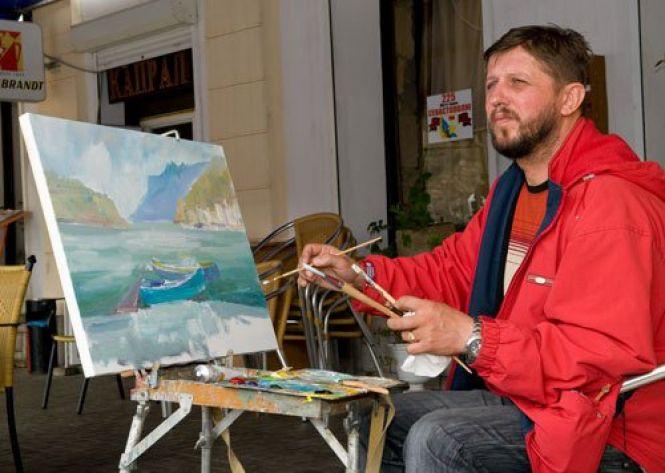 Зима в Ободівці, а картини написані… в Криму. Як працюється художнику в окупації?, фото №2 на сайті 20minut.ua