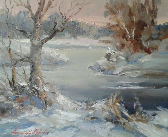 Зима в Ободівці, а картини написані… в Криму. Як працюється художнику в окупації?, фото №4 на сайті 20minut.ua
