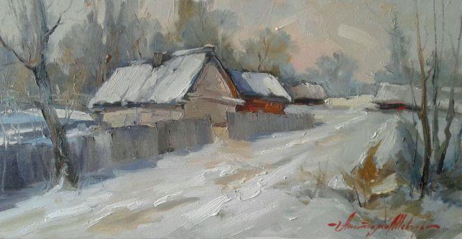 Зима в Ободівці, а картини написані… в Криму. Як працюється художнику в окупації?, фото №13 на сайті 20minut.ua