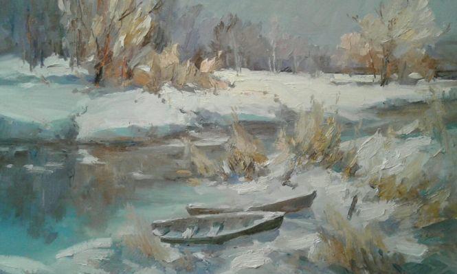 Зима в Ободівці, а картини написані… в Криму. Як працюється художнику в окупації?, фото №10 на сайті 20minut.ua