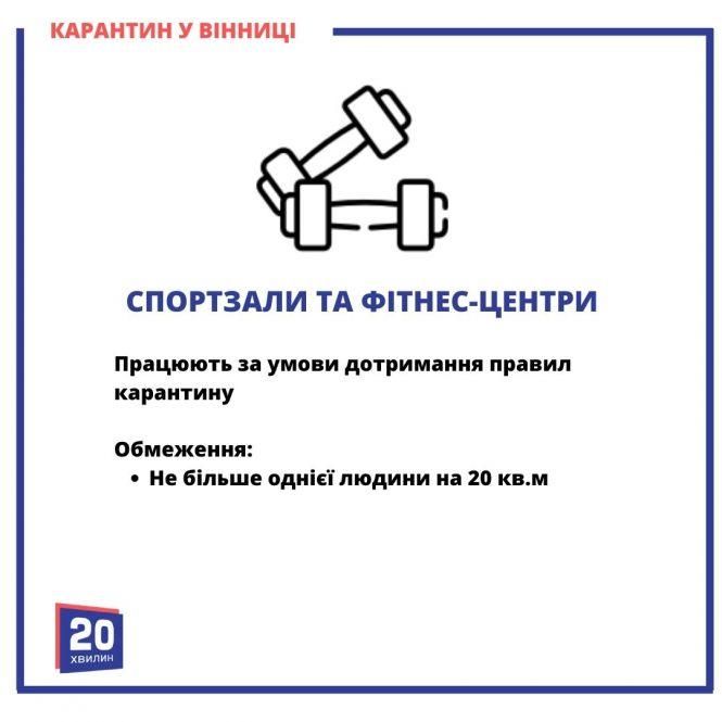 Новини Вінниці - фото з Локдаун у Вінниці закінчився: що працює, а що ні? Інструкція в картинках від «20хвилин» Локдаун у Вінниці закінчився: що працює, а що ні? Інструкція в картинках від «20хвилин», фото №11 на сайті 20minut.ua